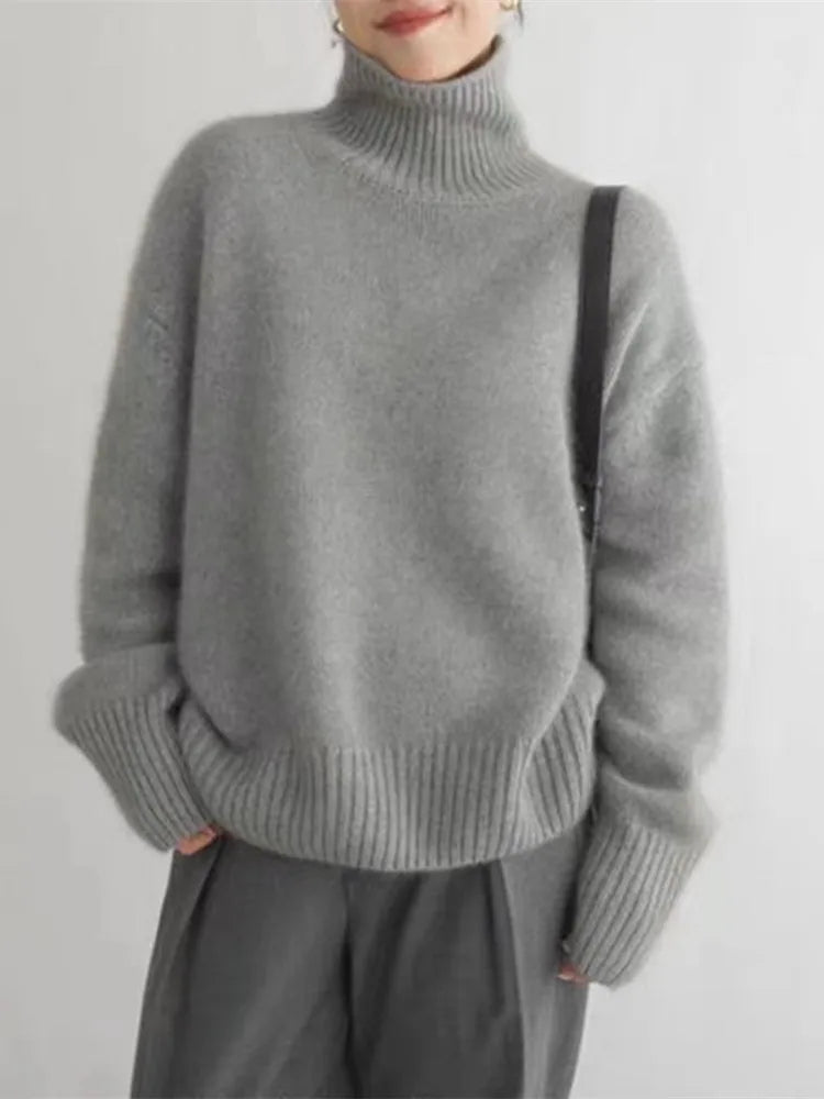 GIULIA - MAGLIONE A COLLO ALTO INVERNALE